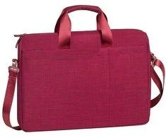 Dėklas Rivacase BISCAYNE 8335 raudonas nešiojamam kompiuteriui 15,6"