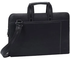 RIVACASE 8930 (PU) Slim Nešiojamo kompiuterio Krepšys 15,6" / 6 Juodas