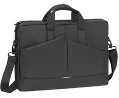 RIVACASE 8731 Diagonal Plus Nešiojamas kompiuteris Bag 15.6" / 6 Pilkas