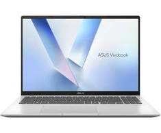 Nešiojamas kompiuteris Asus Vivobook 16 M1607KA-MB186W | Cool Sidabrinis | 16 " | IPS | WUXGA | 1920 x 1200 pikselių | Anti-glare | AMD Ryzen AI 5 | 330 | 16 GB | DDR5 | Solid-state drive capacity 512 GB | AMD Radeon Graphics | Windows 11 Home | 802.11ax | Bluetooth versija 5.3 | Klaviatūros kalba: US international | Klaviatūros apšvietimas | Garantija 24 mėn. | Baterija warranty 12 mėn.