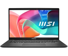 Nešiojamas kompiuteris MSI Modern 14 F1MG-867NL CPU Intel Core 7 150U 14 " 1920 x 1080 pikselių RAM 16 GB DDR4-SDRAM SSD 512 GB Discrete graphics Not available On-board graphics Yes OS installed Windows 11 Home Colour Sidabrinis Weight 1.5kg 3200 MHz MODERN14F1MG-867NL
