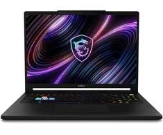 Nešiojamas kompiuteris MSI Raider 16 HX B2WH-041NL CPU Intel Core Ultra 9 275HX 16 " 2560 x 1600 pikselių RAM 32 GB DDR5-SDRAM SSD 1000 GB Discrete graphics NVIDIA® GeForce RTXT 5070 Ti Nešiojamas kompiuteris GPU 12 GB On-board graphics Yes Numeric keypad Yes OS installed Windows 11 Home Colour Juodas Weight 2.45 kg 6400 MHz RAIDER16HXB2WH-041NL