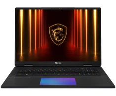 Nešiojamas kompiuteris MSI Titan 18 HX AI A2XWJG | Ultra U9-285HX | 18" 3840x2400 | RAM 64GB DDR5 6400 MHz | SSD 6TB | NVIDIA GeForce RTX 5090 24 GB | Windows 11 Pro | Juodas | TITAN18HXAIA2XWJG-492NL