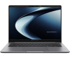 Nešiojamas kompiuteris ASUS ExpertBook PM5406CGA-TJ0073X CPU AMD RyzenT AI 5 430 2 GHz 14 " 1920 x 1200 pikselių Yes RAM 16 GB DDR5-SDRAM SSD 512 GB Discrete graphics Not available On-board graphics Yes OS installed Windows 11 Pro Colour Pilkas Weight 1.45 kg 90NX0AA1-M002H0