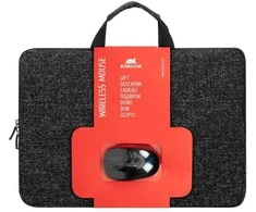 Dėklas RivaCase Dėklas na laptopa ANVIK 15.6" + MOUSE/7916 juoda RIVACASE