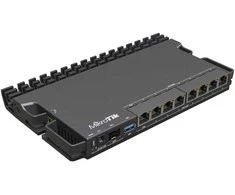 Maršrutizatorius MikroTik | RouterBOARD | RB5009UPr+S+IN | Nėra „Wi-Fi“ | 10/100/1000 Mbit/s | Ethernet LAN (RJ-45) jungtys 7 | Palaikomas tinklelis | MU-MiMO Ne | Nėra mobiliojo plačiajuosčio ryšio