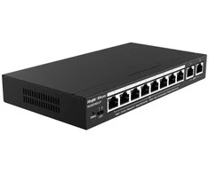 Šakotuvas Ruijie POE jungiklis RG-ES210GC-LP 8 privačių karališko dydžio
