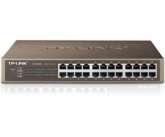 Šakotuvas TP-LINK 24 prievadų gigabito ECO komutatorius, 19 colių