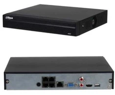 IP REGISTRATORIUS + KIETAS DISKAS NVR4104HS-P-4KS3-1×960G/SSD 4 KANALAI, 4 PoE DAHUA
