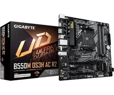 Pagrindinė plokštė Gigabyte B550M DS3H AC R2 AM4