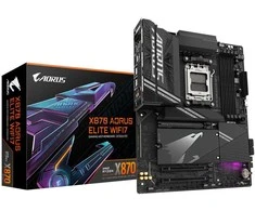Pagrindinė plokštė Mainboard GIGABYTE AMD X870 SAM5 ATX Memory DDR5 Atminties lizdai 4 X870AELITEWIFI71.1