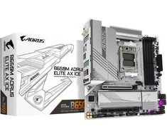 Pagrindinė plokštė Mainboard GIGABYTE AMD B650 SAM5 Micro-ATX Memory DDR5 Atminties lizdai 4 B650MAELITEAXICE1.1