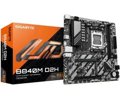 Pagrindinė plokštė Mainboard GIGABYTE AMD B840 Socket AM5 micro ATX RAM DDR5-SDRAM 2xSlots 2xNumber of M.2 (M) slots B840M D2H (Rev. 1.1) B840MD2H1.1