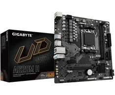 Pagrindinė plokštė Mainboard GIGABYTE AMD A620A SAM5 Micro-ATX Memory DDR5 Atminties lizdai 2 A620MH2.2