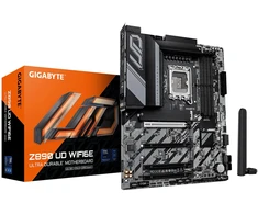 Pagrindinė plokštė Mainboard GIGABYTE Intel Z890 LGA 1851 (Socket V1) ATX RAM DDR5-SDRAM 4xSlots Wi-Fi Yes Bluetooth Yes 3xNumber of M.2 (M) slots Z890UDWIFI6E1.2