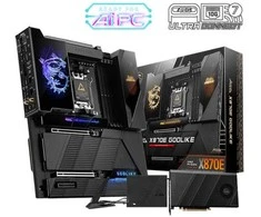 Pagrindinė plokštė MSI MEG X870E GODLIKE | Procesorių šeima AMD | Procesoriaus lizdas AM5 | Palaikomos standžiojo disko sąsajos SATA, M.2 | SATA jungčių skaičius 4