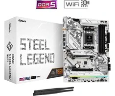 Pagrindinė plokštė ASRock B650 Steel Legend WiFi, ATX, AM5