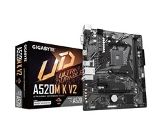 Pagrindinė plokštė GIGABYTE AMD A520/AM4/Micro-ATX/Memory DDR4/Atminties lizdai 2/1xPCI-Express 3.0 1x/1xPCI-Express 3.0 16x/1xM.2/1x15pin D-sub/1xHDMI/2xUSB 2.0/4xUSB 3.2/1xPS/2/1xRJ45/3xAudio port