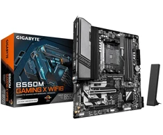 Pagrindinė plokštė Mainboard GIGABYTE AMD B550 Socket AM4 micro ATX RAM DDR4-SDRAM 4xSlots Wi-Fi Yes Bluetooth Yes 2xNumber of M.2 (M) slots B550MGAMINGXWIFI61.2