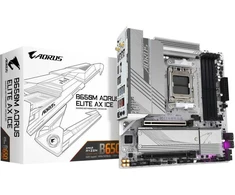 Pagrindinė plokštė Mainboard GIGABYTE AMD B650 SAM5 Micro-ATX Memory DDR5 Atminties lizdai 4 B650MAELITEAXICE1.1