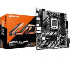 Pagrindinė plokštė Mainboard GIGABYTE AMD B650 SAM5 Micro-ATX Memory DDR5 Atminties lizdai 4 B650MD3HP1.3