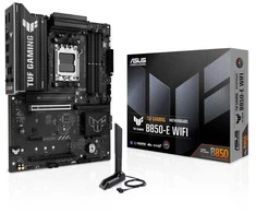 ASUS TUF GAMING B850M-E WIFI AMD AM5 mATX pagrindinė plokštė 4xDDR5 PCIe 5.0 3xM.2 1xHDMI 1xDisplayPort 4xSATA