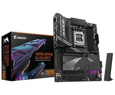 Pagrindinė plokštė Mainboard GIGABYTE AMD X870 SAM5 ATX Memory DDR5 Atminties lizdai 4 X870AELITEWIFI71.1