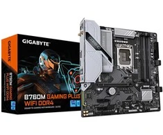 pagrindinė plokštė Gigabyte B760M GAMING PLUS WIFI DDR4
