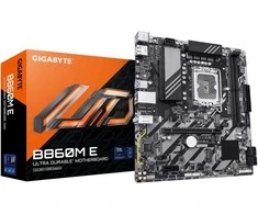 Pagrindinė plokštė „Gigabyte B860M E“ | Procesorių šeima „Intel“ | Procesoriaus lizdas LGA1851 | DDR5 | Palaikomos standžiojo disko sąsajos SATA, M.2 | SATA jungčių skaičius: 4