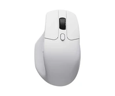 Belaidė kompiuterio pelė Keychron M6 1K (M6S-B72 All Silent Micro Switch) | 1000Hz | Balta