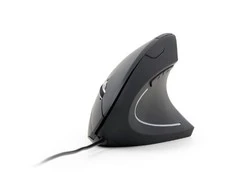 GEMBIRD MUS-ERGO-01 Gembird Ergonomic 6-button optinė pelė MUS-ERGO-01, 3200 DPI, USB, Juodas