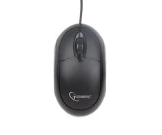 Gembird | MUS-U-01 | Optinė USB pelė | su laidu | Juodas