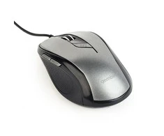 GEMBIRD MUS-6B-01-BG optinė pelė 1600DPI USB Juodas spacegrey