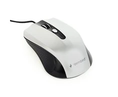 Gembird | Pelė | MUS-4B-01-BS | Standard | USB | Juodas/ sidabrinis
