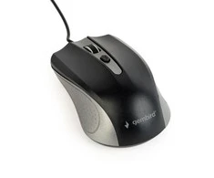 GEMBIRD MUS-4B-01-GB Gembird optinė pelė MUS-4B-01-GB, 1200 DPI, USB, Juodas/spacegray