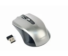 Gembird | Pelė | MUSW-4B-04-BG | Standard | Wireless | Juodas/ Kosminė pilka