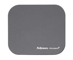 Fellowes Microban pelės kilimėlis, 192 mm x 226 mm x 3 mm, sidabrinės spalvos