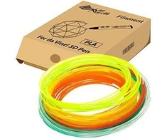 XYZPrinting 3D rašiklio PLA 1.75mm plastikas 216g - 6 atsitiktinės spalvos