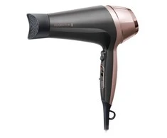 Remington | Curl and Straight Confidence Plaukų džiovintuvas | D5706 | 2200 W | Number of temperature settings 3 | Ionic function | Diffuser nozzle | Juodas