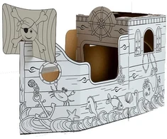 PLAYHOUSE PIRATE SHIP/100142508 FELLOWES