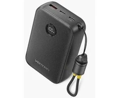 Nešiojamoji baterija „Vention“ 20000mAh, 2xUSB-C, 1xUSB-A, 22,5W, juoda