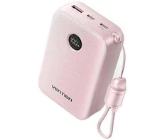 Nešiojamoji baterija „Vention“ 20000mAh, 2xUSB-C, 1xUSB-A, 22,5W, juoda