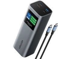 Vention 27000mAh 140W PD 3.1 + USB-C laidas 240W