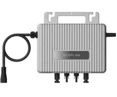„EcoFlow Stream“ 800 W mikroinverterio rinkinys + PV ir kintamosios srovės kabeliai
