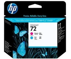 Hewlett Packard (HP) HP 72 Magenta/Cyan spausdinimo galvutė, skirta HP Designjet T1100, T770