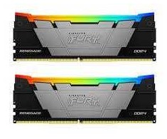 RAM „Kingston KF436C16RB2AK2/16“ 16 GB 3600 MT/s DDR4 CL16 DIMM (2 vnt. rinkinys) FURY Renegade RGB | „Kingston“