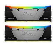 RAM KINGSTON 32GB 3600MT/s DDR4 CL16 DIMM rinkinys iš 2 1Gx8 FURY Renegade RGB