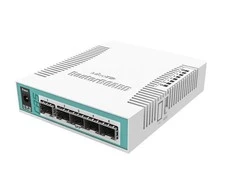 Maršrutizatorius MIKROTIK CRS106-1C-5S komutatorius 1x RJ45 1000Mb/s 6x SFP