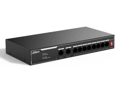 Šakotuvas Switch DAHUA SF1010LP Switch type Unmanaged Switch layer L2 10xRJ-45 jungtys RJ-45 Ports Type Fast Ethernet (10/100) 10xFast Ethernet (copper) jungtys quantity Power over Ethernet (PoE) Yes 8xPower over Ethernet (PoE) jungtys quantity Total Power over Ethernet (PoE) budget 65 W SF1010LP