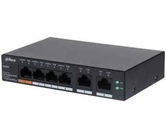 Šakotuvas SWITCH POE CS4006-4ET-60 4 PRIEVADŲ DAHUA